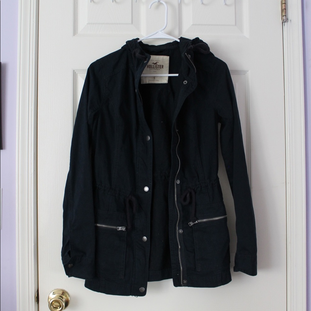 Hollister Navy Blue Light Jacket